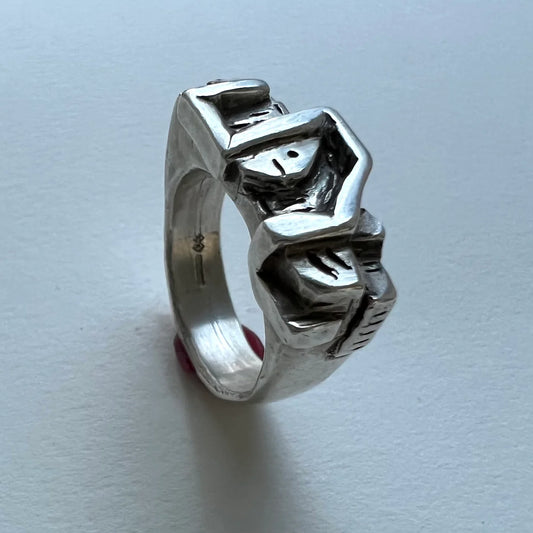 'Brutalist I' Ring