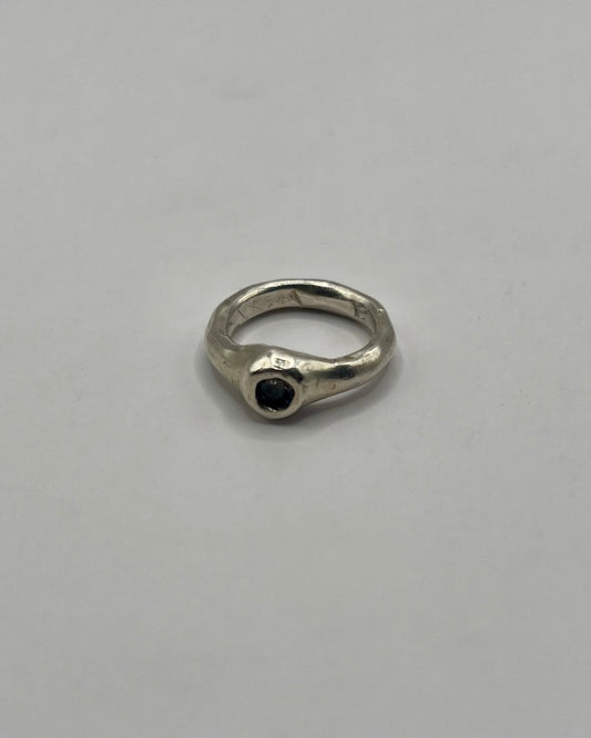 Cubic Zirconia Pinky ring