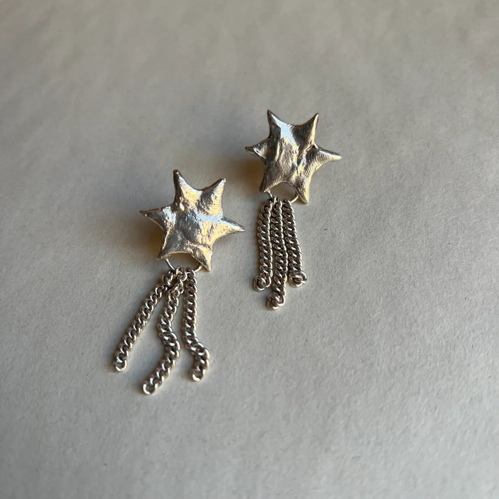 Flail Chain Earrings