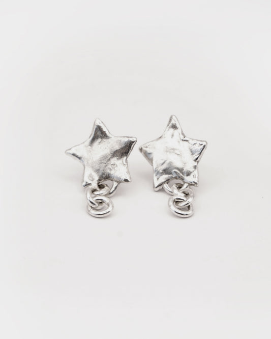 Star Chain Earrings